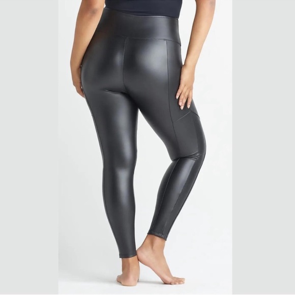 Yummie faux leather leggings - Picture 3 of 3